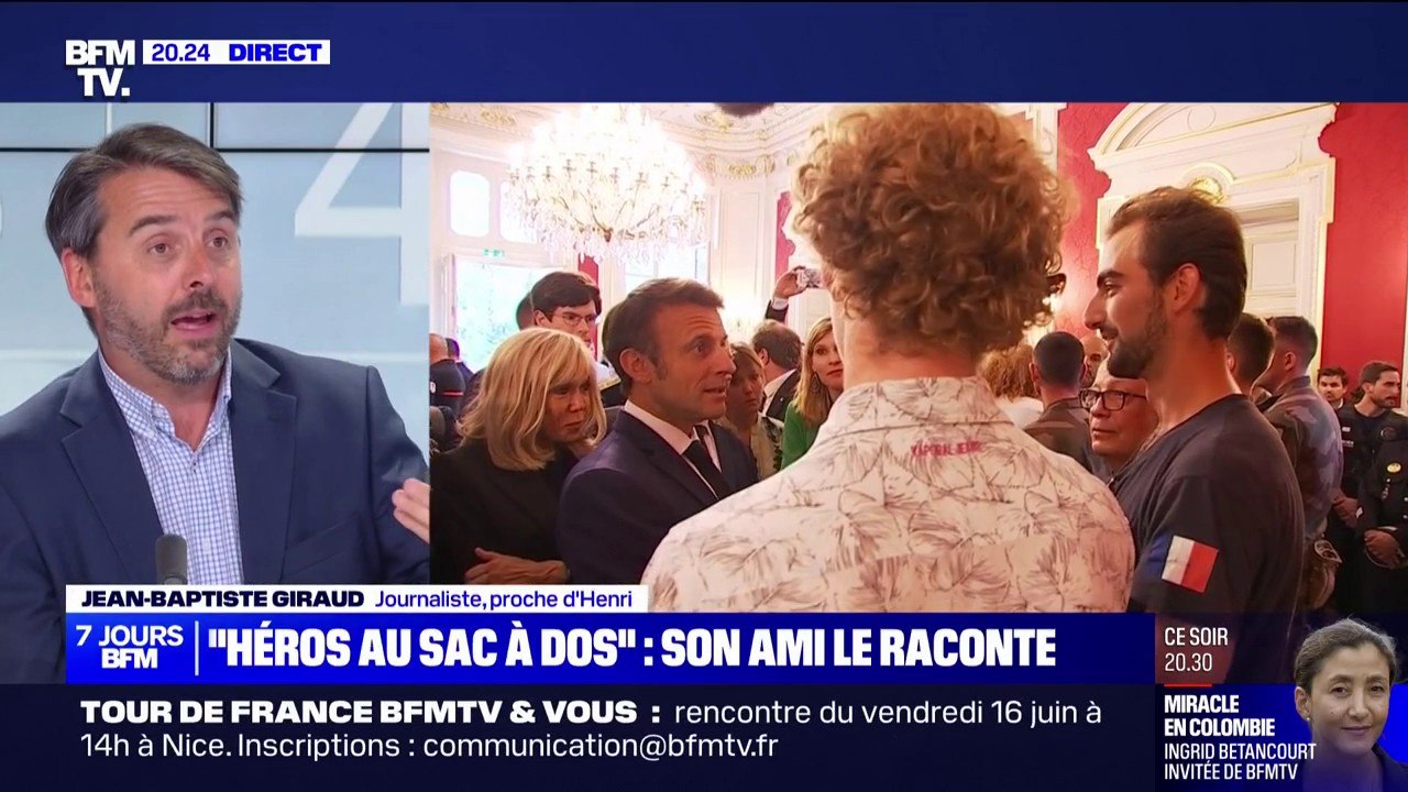 Attaque au couteau à Annecy: "Je suis là pour clore cette séquence de 'Henri le héros'", affirme Jean-Baptiste Giraud, proche du "héros au sac à dos"
