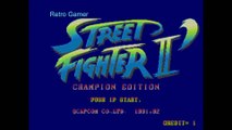 Street Fighter II' Champion Edition Playthrough Ryu perfect ending