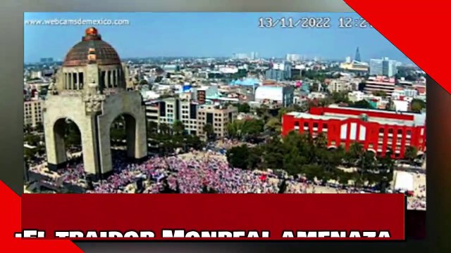 ¡VEAN! ¡El traidor y ambicioso Monreal, hace una amenaza velada vs. la reforma electoral de AMLO!