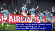 Breaking News - Manchester City win the Champions League