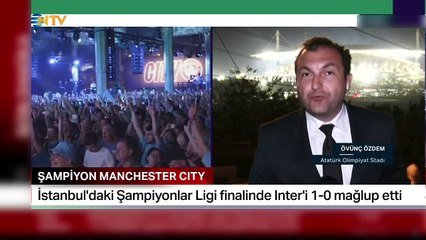 Dernière minute：Avec l'Inter Milan 1-0 en finale de la Ligue des champions à Istanbul, Manchester City est devenu le plus grand d'Europe