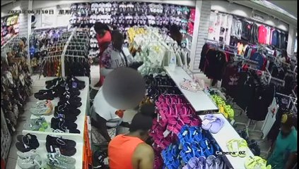 WOMAN ROBBED AT POS STORE