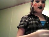 Creepy doll makeup tutorial