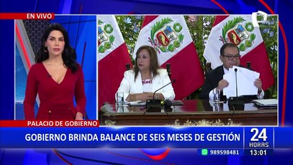 下载视频: Dina Boluarte y Gabinete Ministerial presentan informe de avance de gestión a 6 meses de gobierno