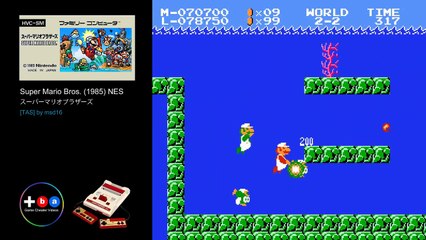 Super Mario Bros (1985) NES - 2 Players, Amazing co-op with 99 lives tricks!(1)