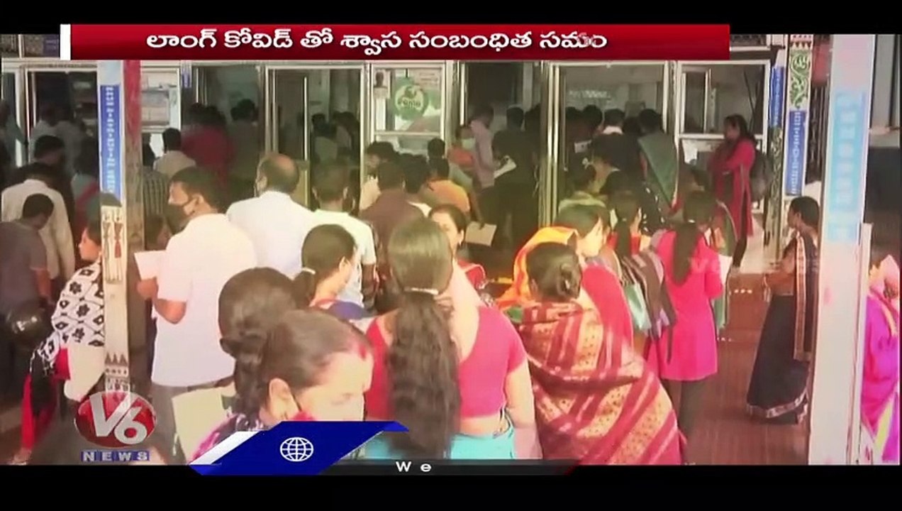 Ground Report : People Suffer With Respiratory Diseases After Covid Recovery | V6 News