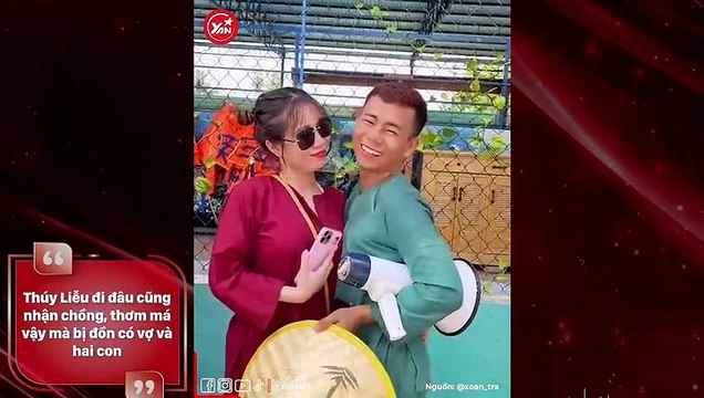 Thúy Liễu đi đâu cũng nhận chồng, thơm má vậy mà bị đồn có vợ và hai con