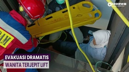 Dramatis! Wanita Terjepit Lift Barang di Kos Mewah Tanah Abang