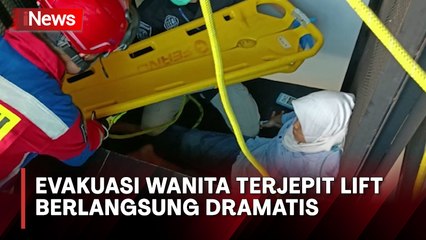 Wanita Terjepit Lift Barang di Kos Mewah Tanah Abang, Evakuasi Dramatis