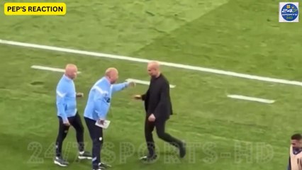 Rodri's Champions League Winning Goal vs Inter Milan & Guardiola's Reaction!