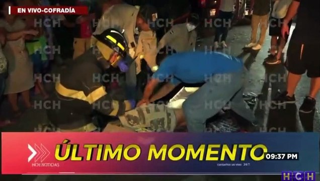 Una persona con graves heridas deja accidente de tránsito en Cofradía, Cortés