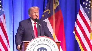 President Trump speaks at the North Carolina GOP Convention in Greensboro, NC