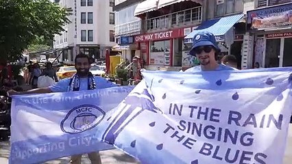Fans descend on stadium ahead of Champions League final in Istanbul