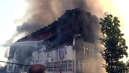 Incendie d'usine à Istanbul Başakşehir ! Il ne s'est pas éteint depuis hier soir