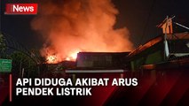 Api Lalap Puluhan Rumah di Kawasan Padat Rawamangun