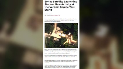 38노스 "북한 서해발사장 새 액체연료엔진 시험준비 정황" / YTN