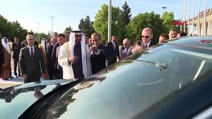 Partage en turc du dirigeant des Émirats arabes unis Al Nahyan, qui a rencontré le président Erdogan：Nous avons parlé de faire progresser les partenariats économiques