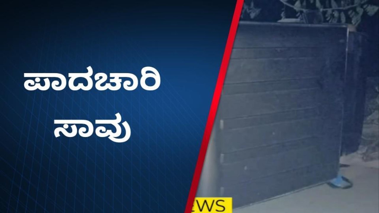 ವಿಜಯಪುರ: ವಾಹನ ಡಿಕ್ಕಿಯಾಗಿ ಪಾದಚಾರಿ ಸಾವು