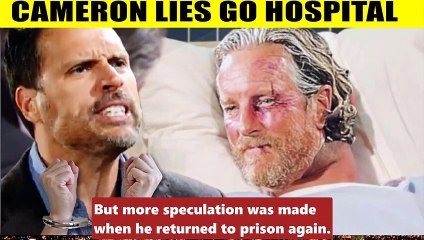 CBS Young And The Restless Cameron pretends to be injured and hospitalized - Nic
