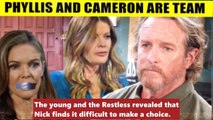 CBS Young And The Restless Spoilers Is Cameron an ally of Phyllis - Diane will b