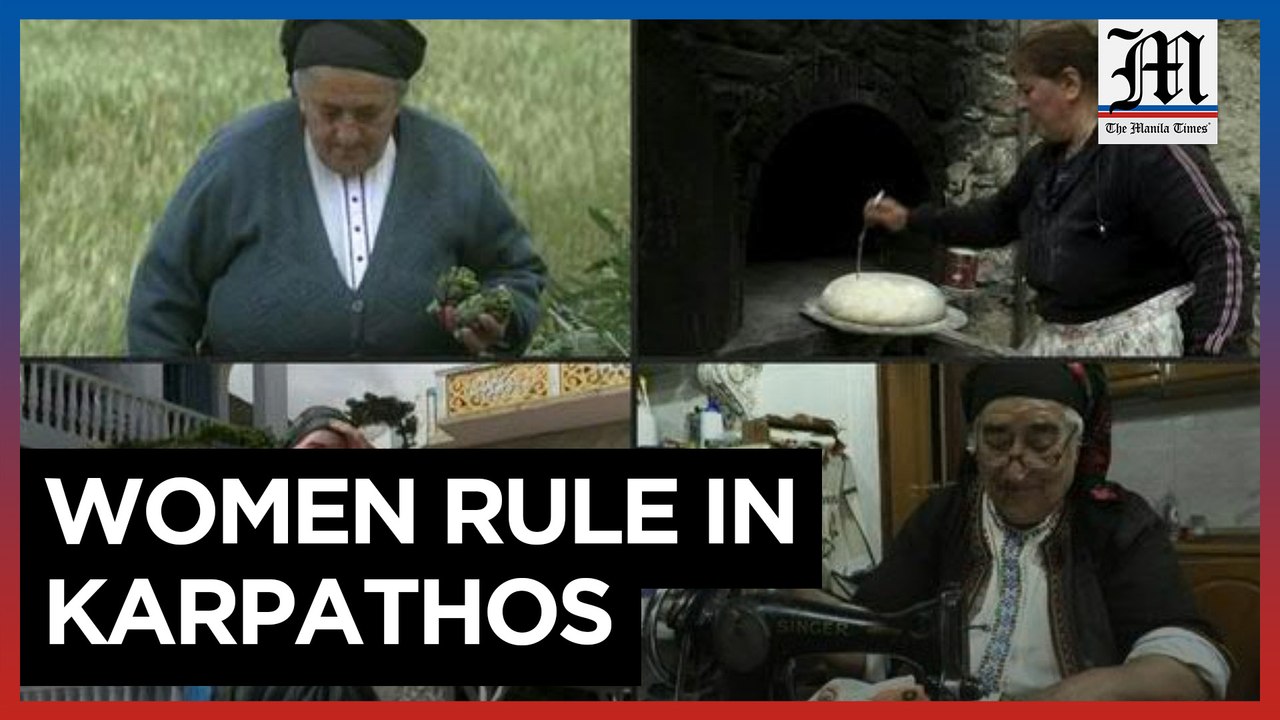 Women rule on the Greek island of Karpathos