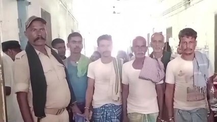 नवादा: ताड़ी और देसी शराब के साथ छह लोगों को उत्पाद पुलिस ने किया गिरफ्तार