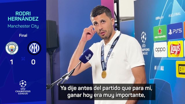 Rodri: Era importante ganar porque podemos construir un legado como Real Madrid o Barcelona