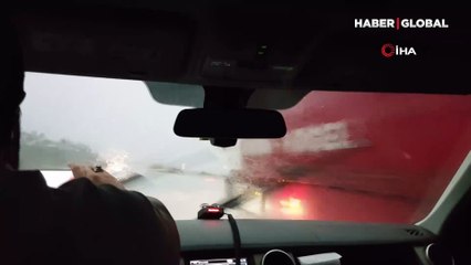 Aniden bastırdı! Yollar beyaza büründü