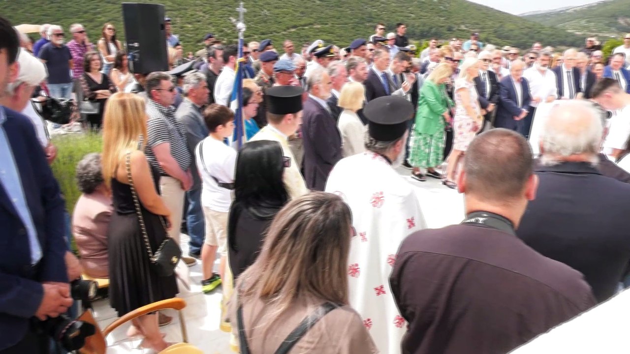 Φόρος τιμής στους 218 νεκρούς του Διστόμου -Ν. Ανδρουλάκης: "Χρέος μας να διεκδικήσουμε τις γερμανικές αποζημιώσεις"