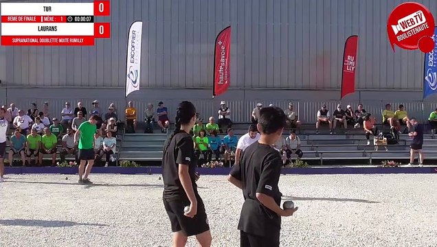 Rumilly - Juin 2023 : Supranational doublette mixte à pétanque