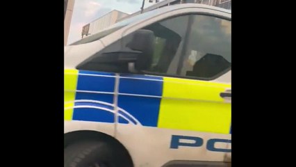 Police incident on The Moor, Sheffield city centre