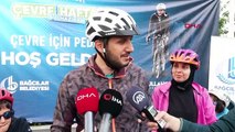 La municipalité de Bağcılar a organisé une randonnée à vélo pour la sensibilisation à l'environnement
