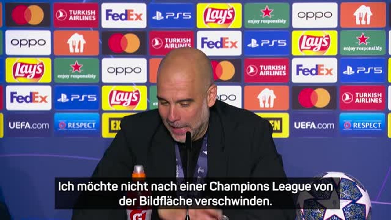 Guardiola: 'Große Erleichterung für den Verein'