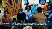 Polisi Gerebek Rumah Penampungan Pekerja Migran Ilegal di Jatim!