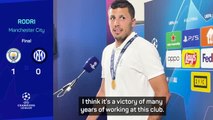 Rodri's thoughts before sensational UCL final winner