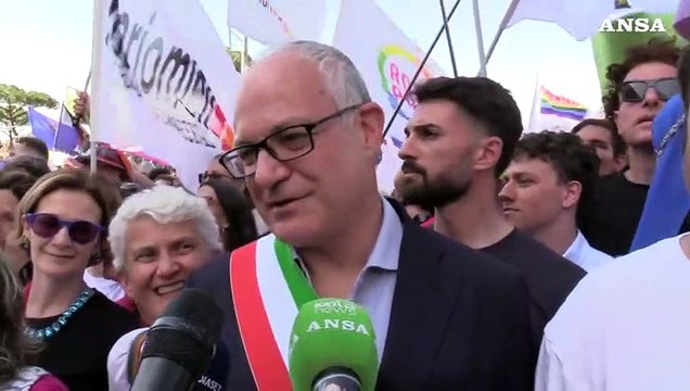 Pride Roma, Gualtieri: Siamo citta' inclusiva e vicina alla comunita' LGBTQ+