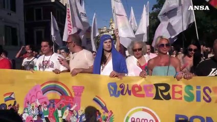 Roma Pride 2023, le immagini del corteo