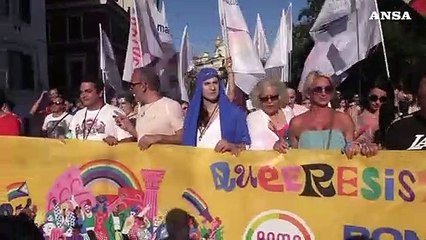 Roma Pride 2023, le immagini del corteo