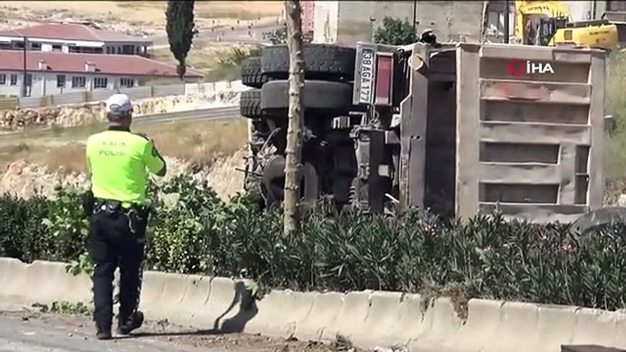 Le camion dont le frein a explosé à Gaziantep s'est transformé en zone de guerre