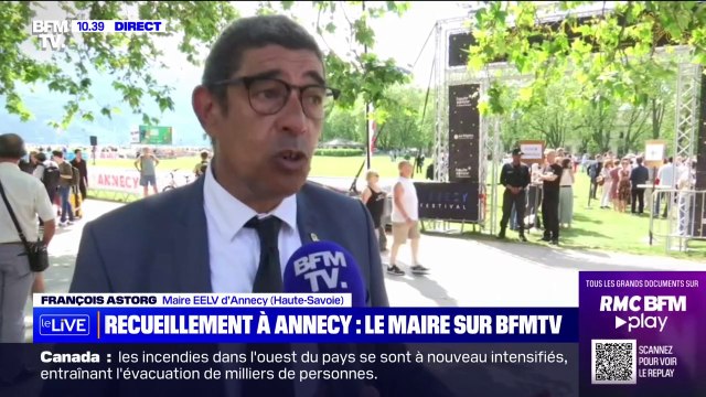 Rassemblement à Annecy: Il faut saluer et féliciter les acteurs qui ont permis une issue des plus positives, même face à ce drame de barbarie , explique François Astrog, maire d'Annecy