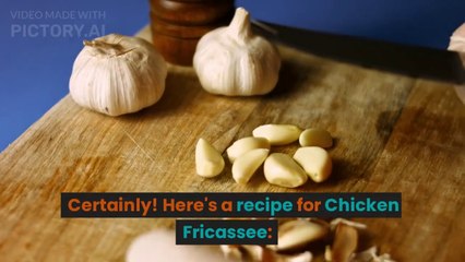 Chicken Fricassee
