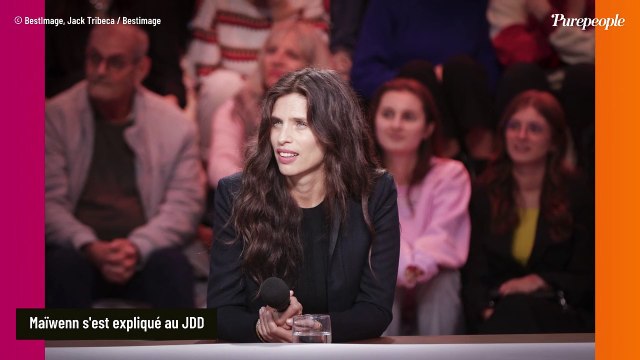 Maiwenn s'explique pour la première fois sur l'agression d'Edwy Plenel, cheveux tirés et esquisse de crachat