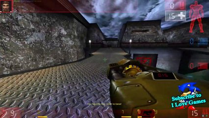 Unreal Tournament Capture the Flag, Hydro Arena, team Score Limit 3