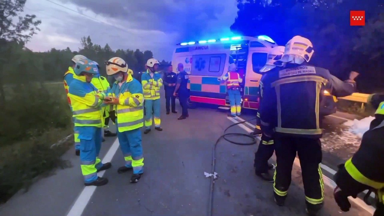 Mueren cuatro mujeres, tres de ellas menores de edad, en un accidente de tráfico en Collado Villalba