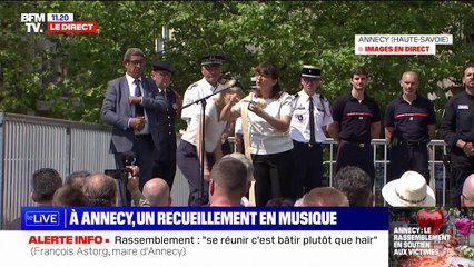 "Annecy se relèvera", affirme François Astorg, maire de la ville