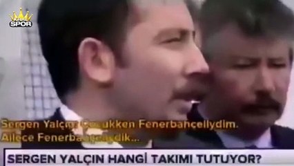 Sergen Yalçın'ın "Ben Fenerbahçeliyim" sözleri yeniden gündemde