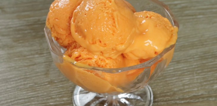 Mango Ice Cream Recipe Without Cream & Condensed Milk _ Easy Mango Ice Cream with Basic Ingredients