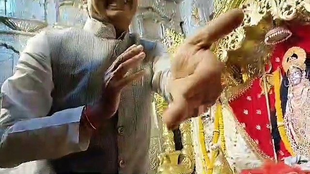 जबलपुर में सीएम शिवराज सिंह ने की 'खेड़ापति पूजा'- देखें वीडियो