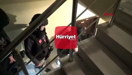 İstanbul merkezli 2 ilde DEAŞ operasyonu kamerada