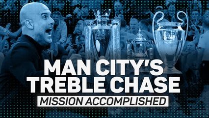 Manchester City's treble chase: mission accomplished!